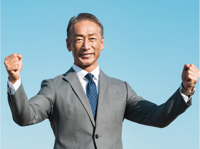 男性ホルモン療法を受けた男性のイメージ